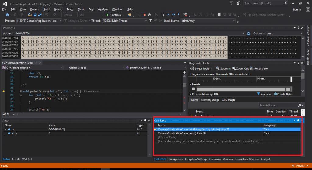 Kỹ thuật debug trên Visual Studio | CppDeveloper